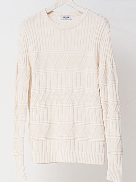 Aaltoアランニット クルーネックプルオーバー