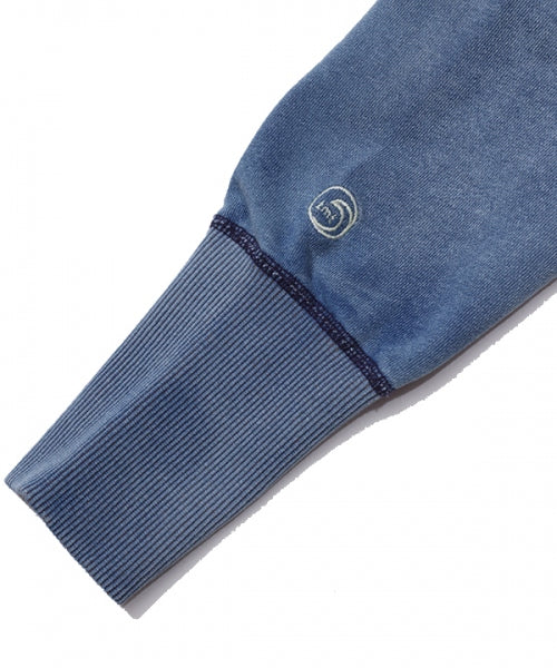 INDIGO FRENCH TERRY PARKA (CALIFORNIA)