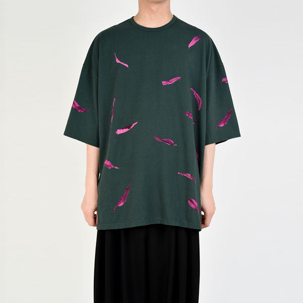 SUPER BIG T-SHIRT INKJET (FALLEN LEAVES)