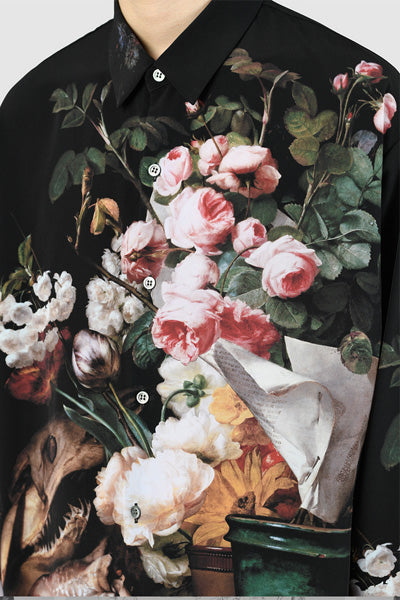 DECHINE BIG SHIRT INKJET (FLOWER MONSTER)