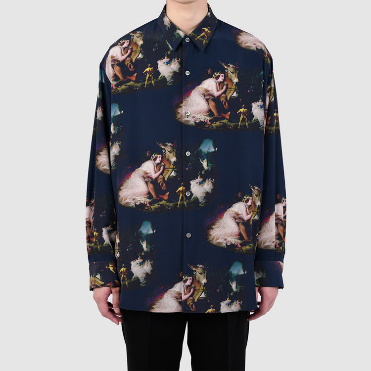 DECHINE BIG SHIRT INKJET (MID SUMMER)