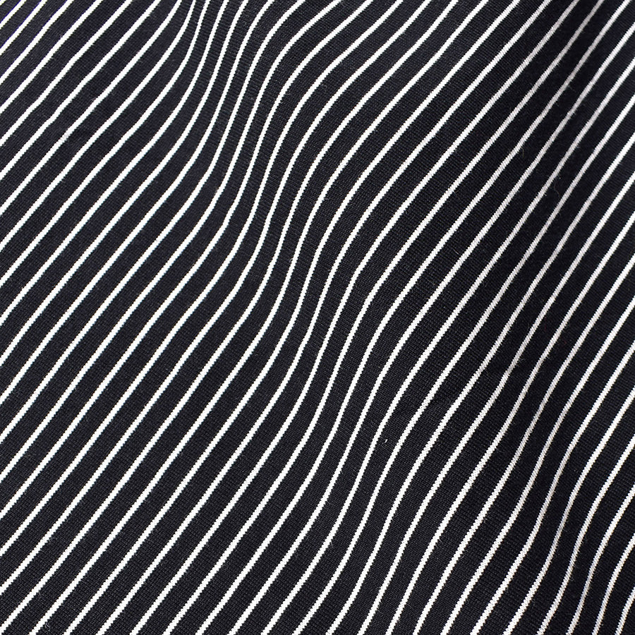 Micro Border Loose Crewneck T-SH