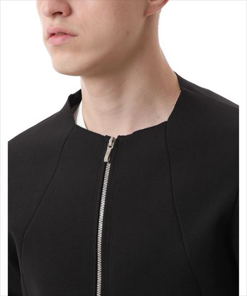 PE KNIT BIKERS JACKET