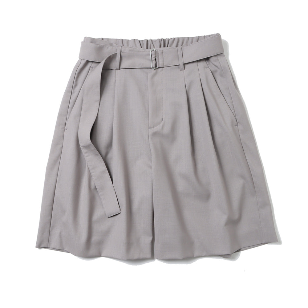 WO/TA WASHABLE TROPICAL BELTED SHORTS