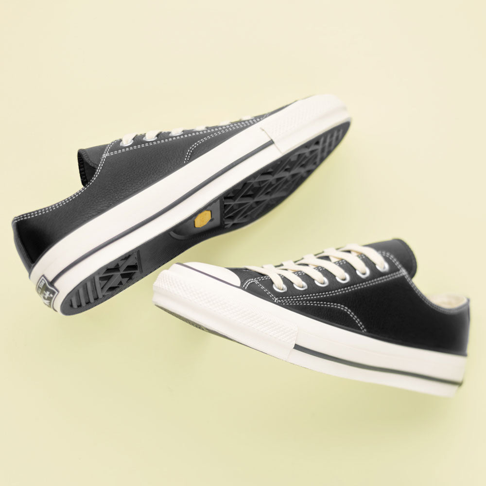 再入荷 CHUCK TAYLOR LEATHER OX (BLACK)