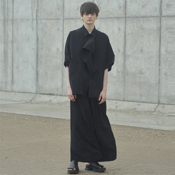 DECHINE FRILL S/S SHIRT