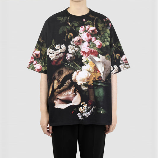 SUPER BIG T-SHIRT 30/2T-CLOTH INKJET(FLOWER MONSTER)