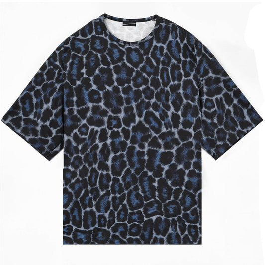 SUPER BIG T-SHIRT INKJET LEOPARD