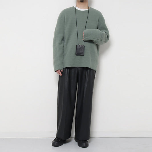 COW LEATHER NECK WALLET