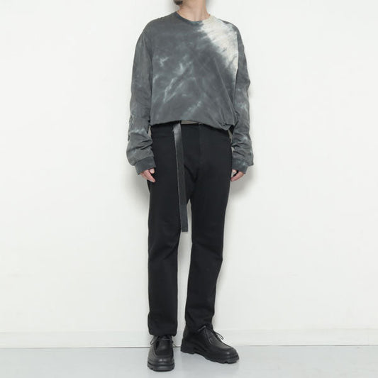 SUEDED CO JERSEY VESSEL L/S TEE