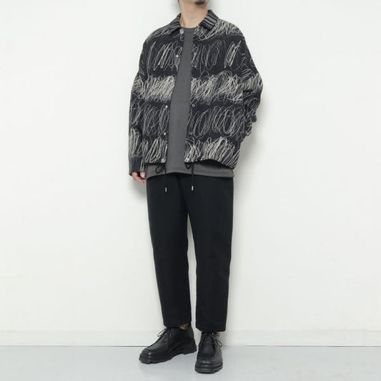 ATTACHMENT-LINEN CANVAS PRINTED COACH SHIRT