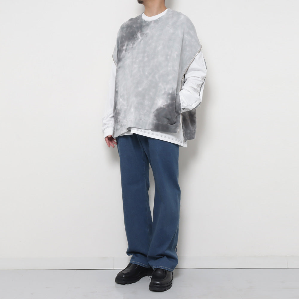 CO SWEAT VESSEL BOX SWEAT SHIRT (Pour Dye)