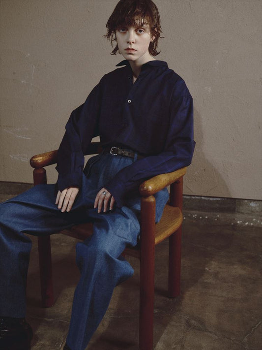 HYPER BIG CHECKED NEW ZEALAND REGULAR COLLAR SHIRT