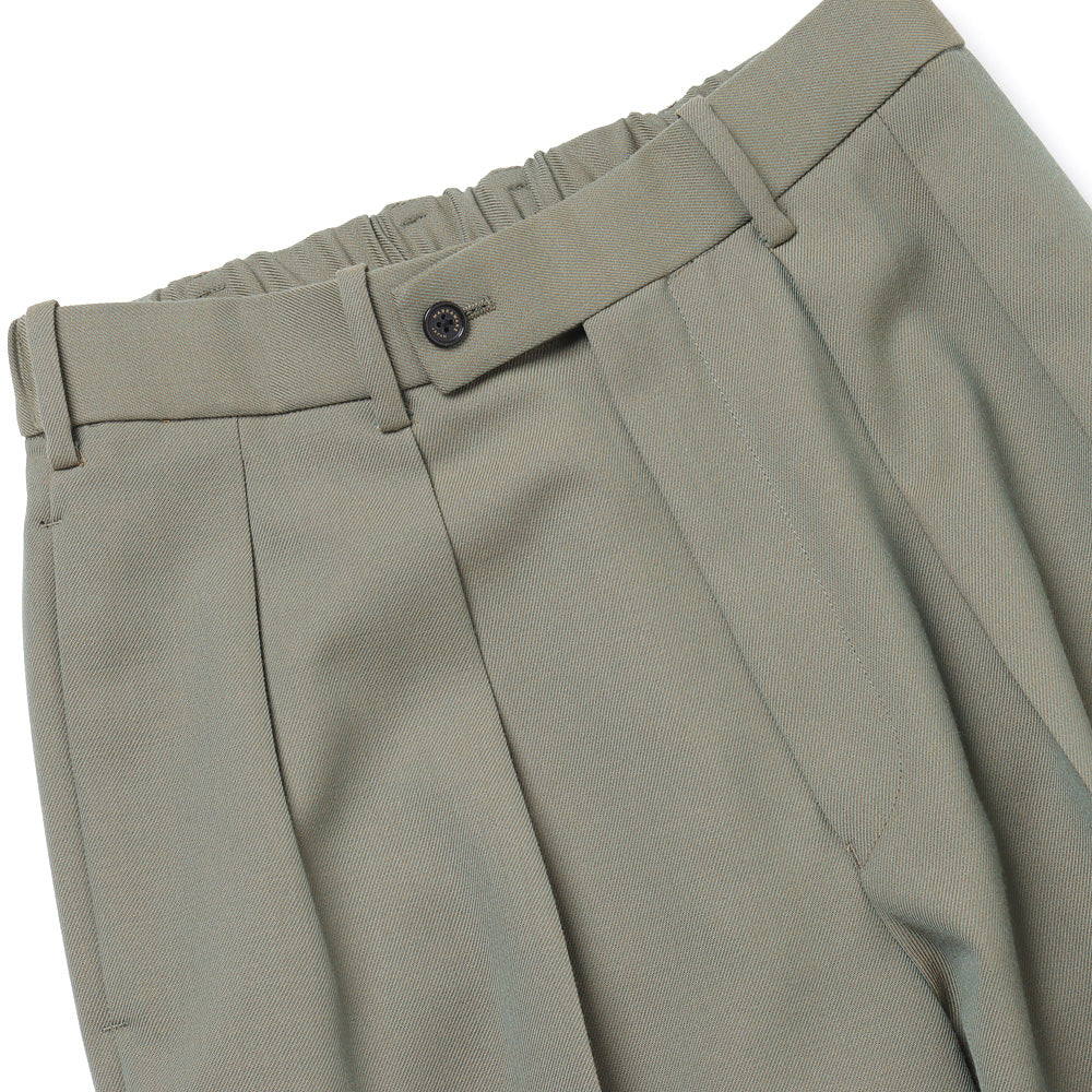 DOUBLE PLEATED TROUSERS ORGANIC WOOL SURVIVAL CLOTH