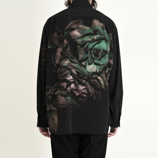 DECHINE BIG SHIRT INKJET (RAIN FLOWER2)