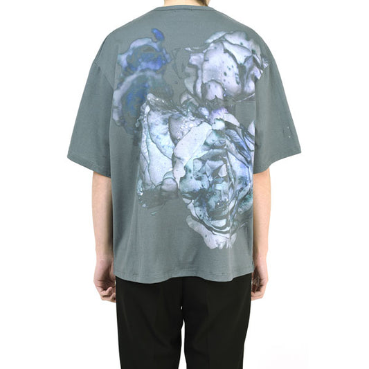 BIG T-SHIRT 30/2T-CLOTH INKJET(RAIN FLOWER)