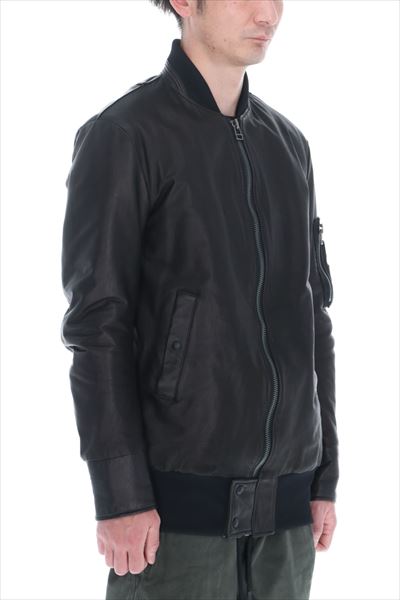 MA-1 LEATHER (中綿)