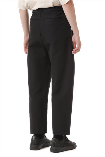 CO DOUBLE CLOTH BELTED BALLOON TROUSERS