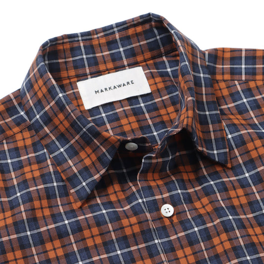 MARKAWARE-COMFORT FIT SHIRT SOKTAS CHECK VIYELLA