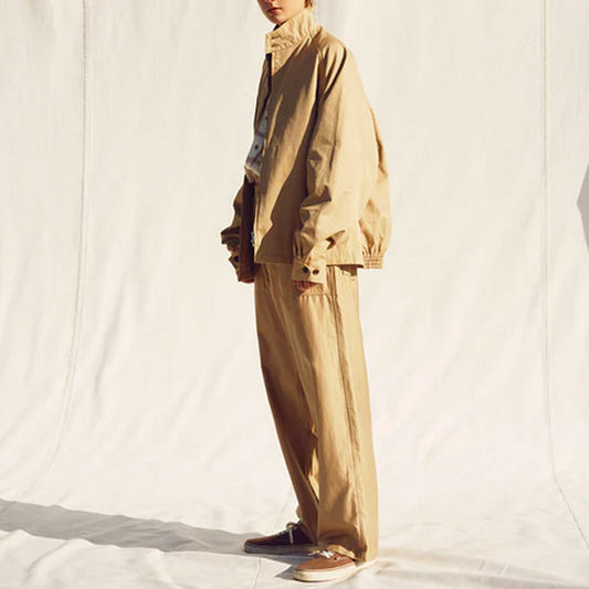 GIZA BACK SATIN BAKER PANTS