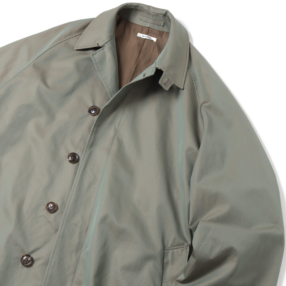 HYPER BIG GIZA GABERDINE SINGLE RAGLAN COAT