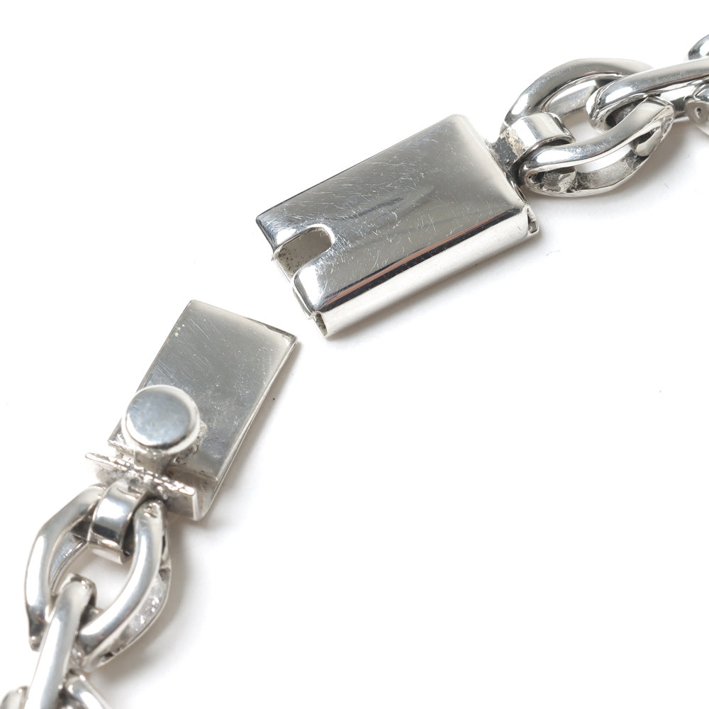 TAXCO SILVER CRASP BRACELET (oval)