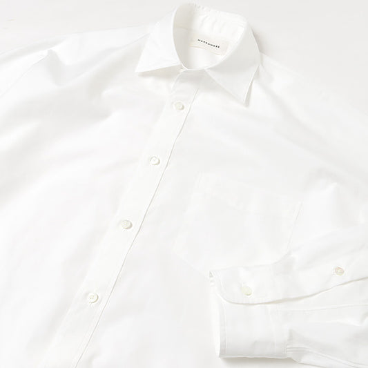 MARKAWARE-TENT SHIRT BIODYNAMIE GIZA POPLIN