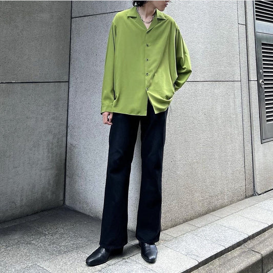 DECHINE OPEN COLLAR SHIRT