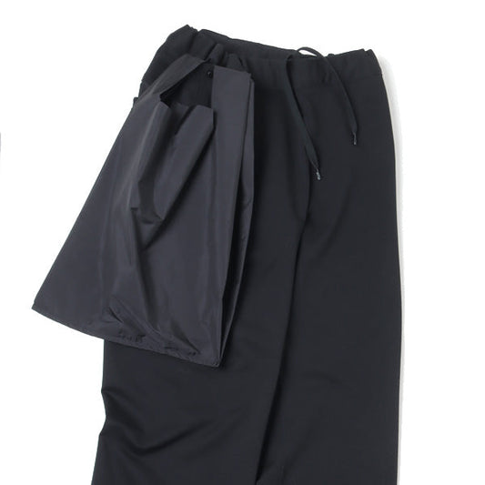 エコバッグ付きシェリー加工裏毛パンツ