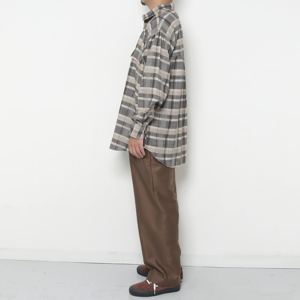 SIDE ADJUST TROUSERS ORGANIC COTTON SOFT MOLESKIN