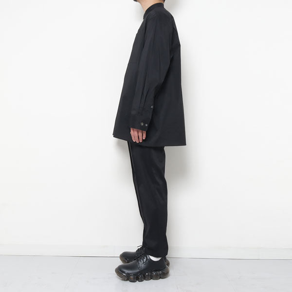 Band Collar Big Shirt