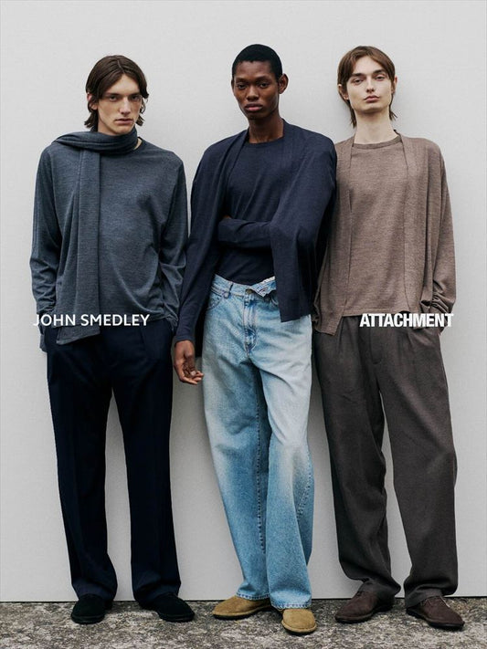 JOHN SMEDLEY x ATTACHMENT 新入荷