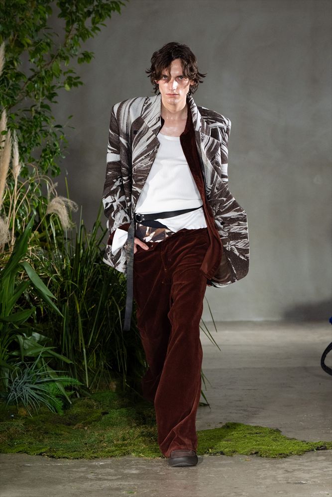 GUIDI LEATHER DOUBLE RING BELT