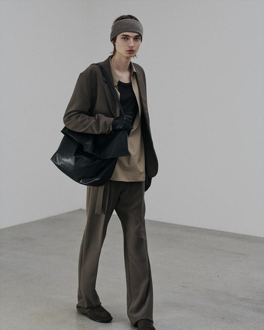  SYNTHETIC LEATHER SHOULDER BAG  