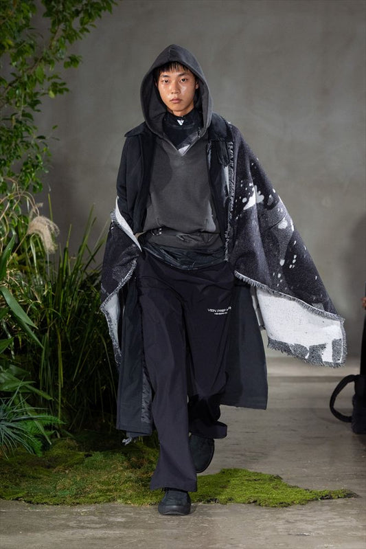  GUIDI LEATHER DOUBLE RING BELT  