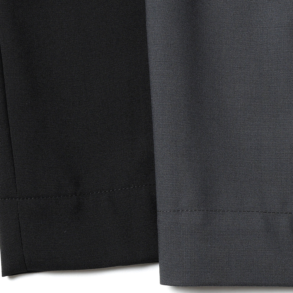 TRIPLE PLEATED EASY TROUSERS ORGANIC WOOL 2/80 TROPICAL