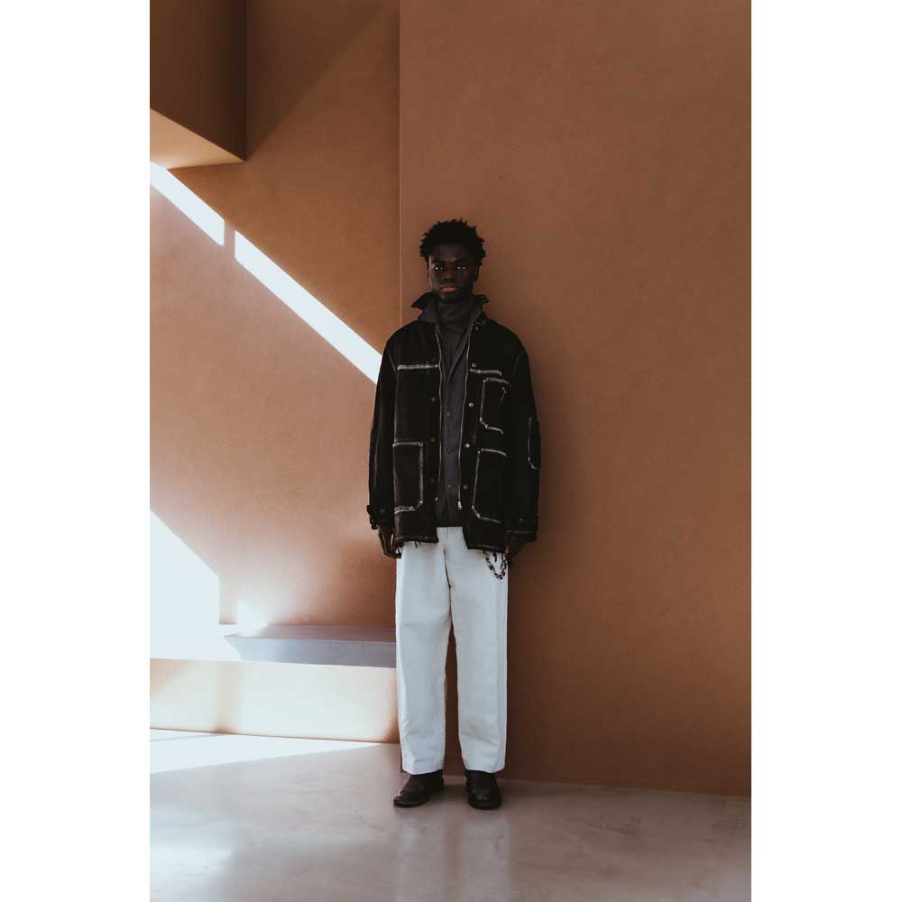 denim coverall - ag
