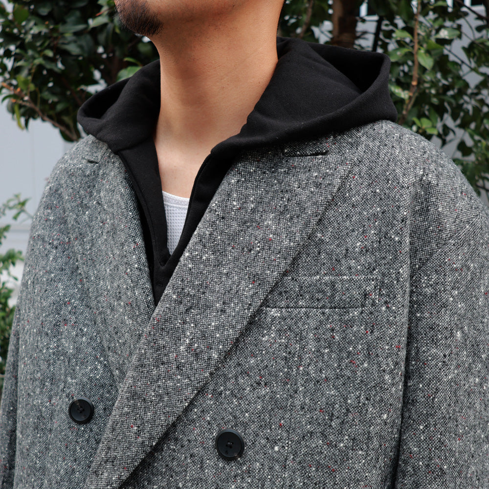 Oversized Double Breasted Jacket