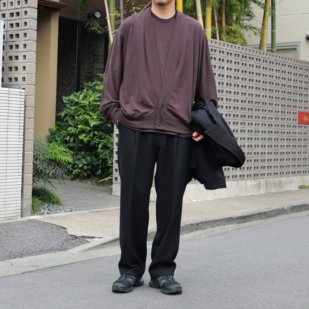 ONE PLEATED TROUSERS