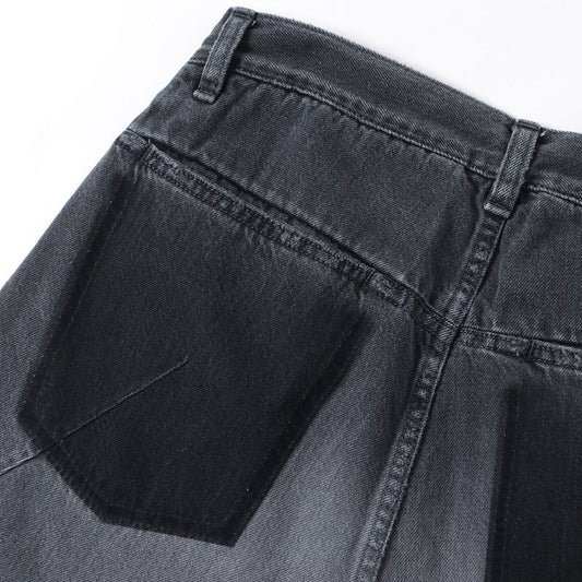  11oz DENIM WIDE CURVE JEANS  