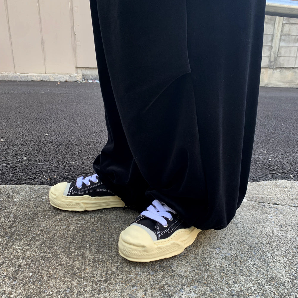 (HANK) VL OG Sole Canvas Low-top Sneaker BLACK