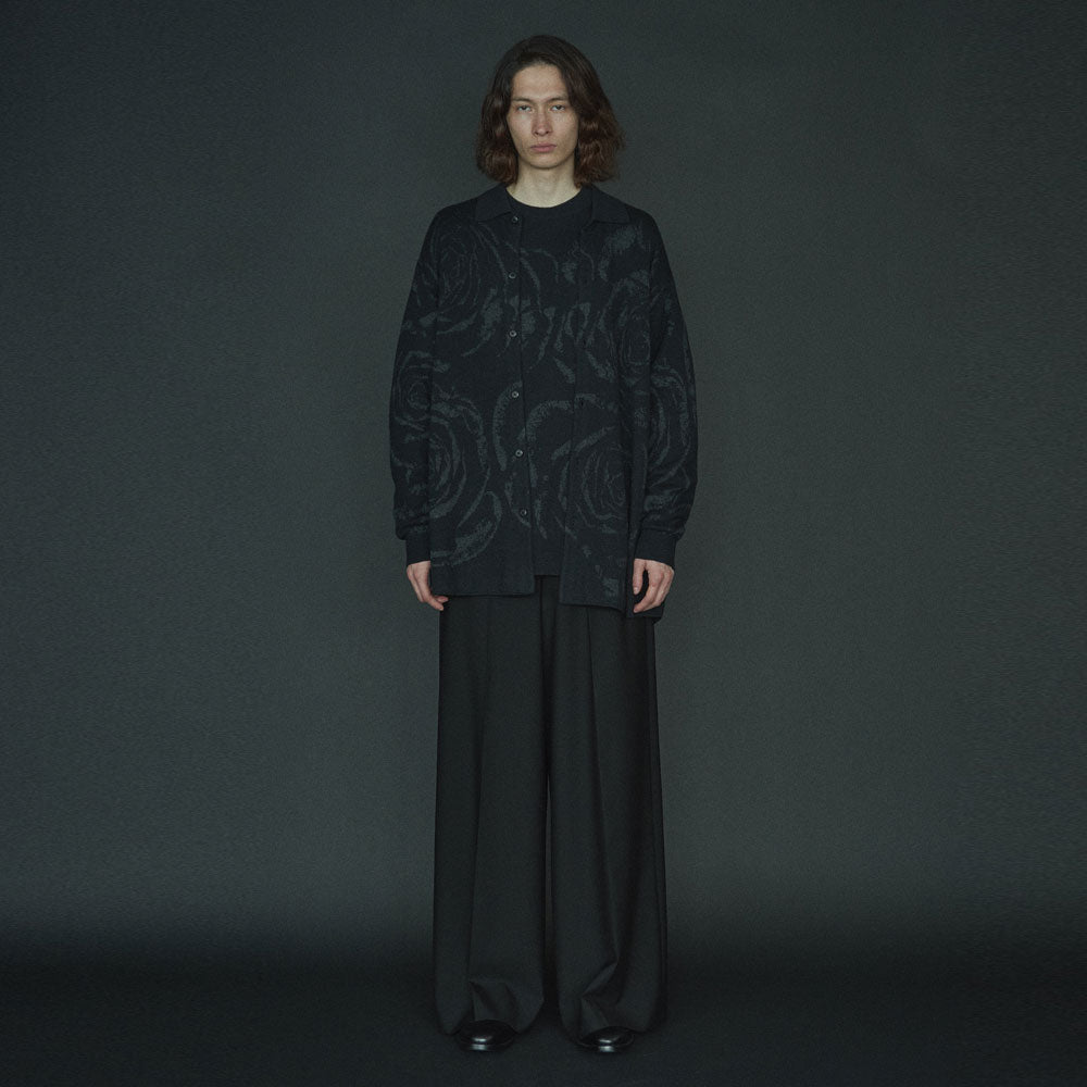 CREW NECK PULLOVER WJQ KNIT (BIG ROSE)