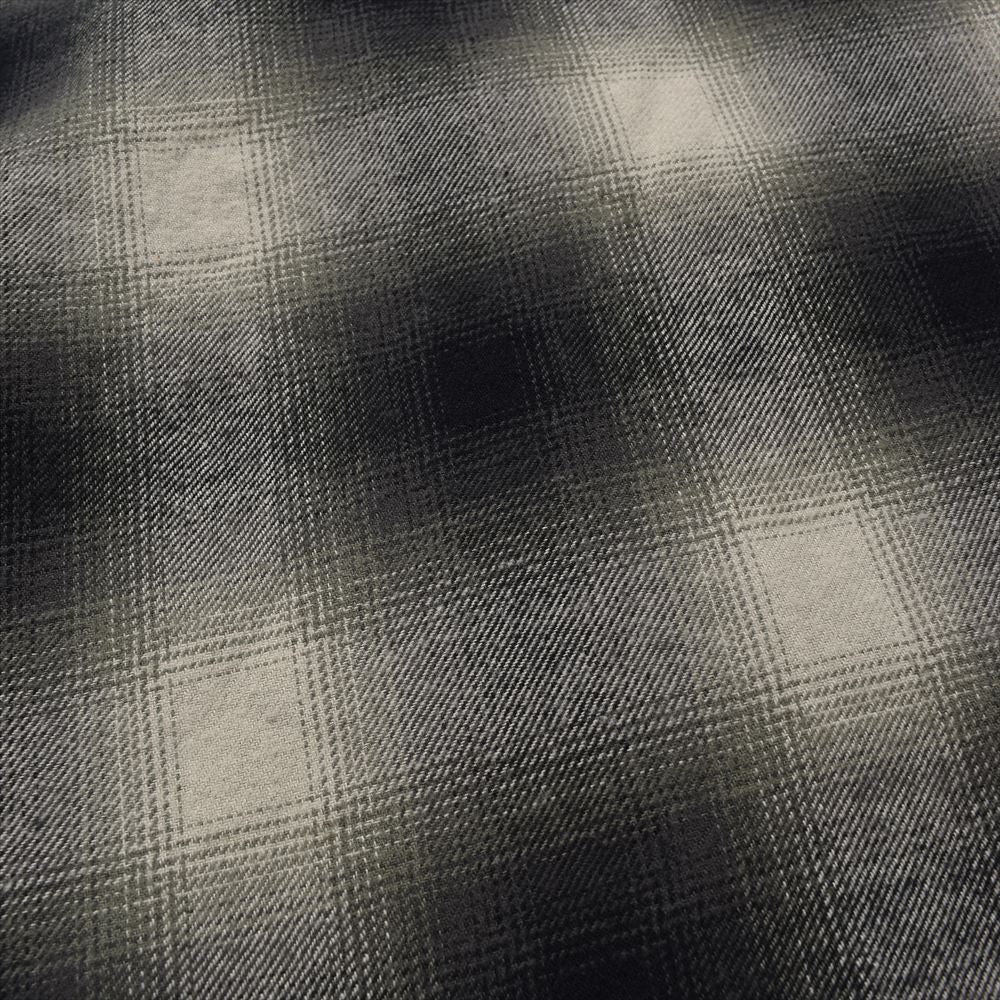 MINEDENIM(マインデニム) - C.Flannel Ombre Open Collar SH – Area