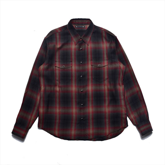  R.Plaid Western SH  