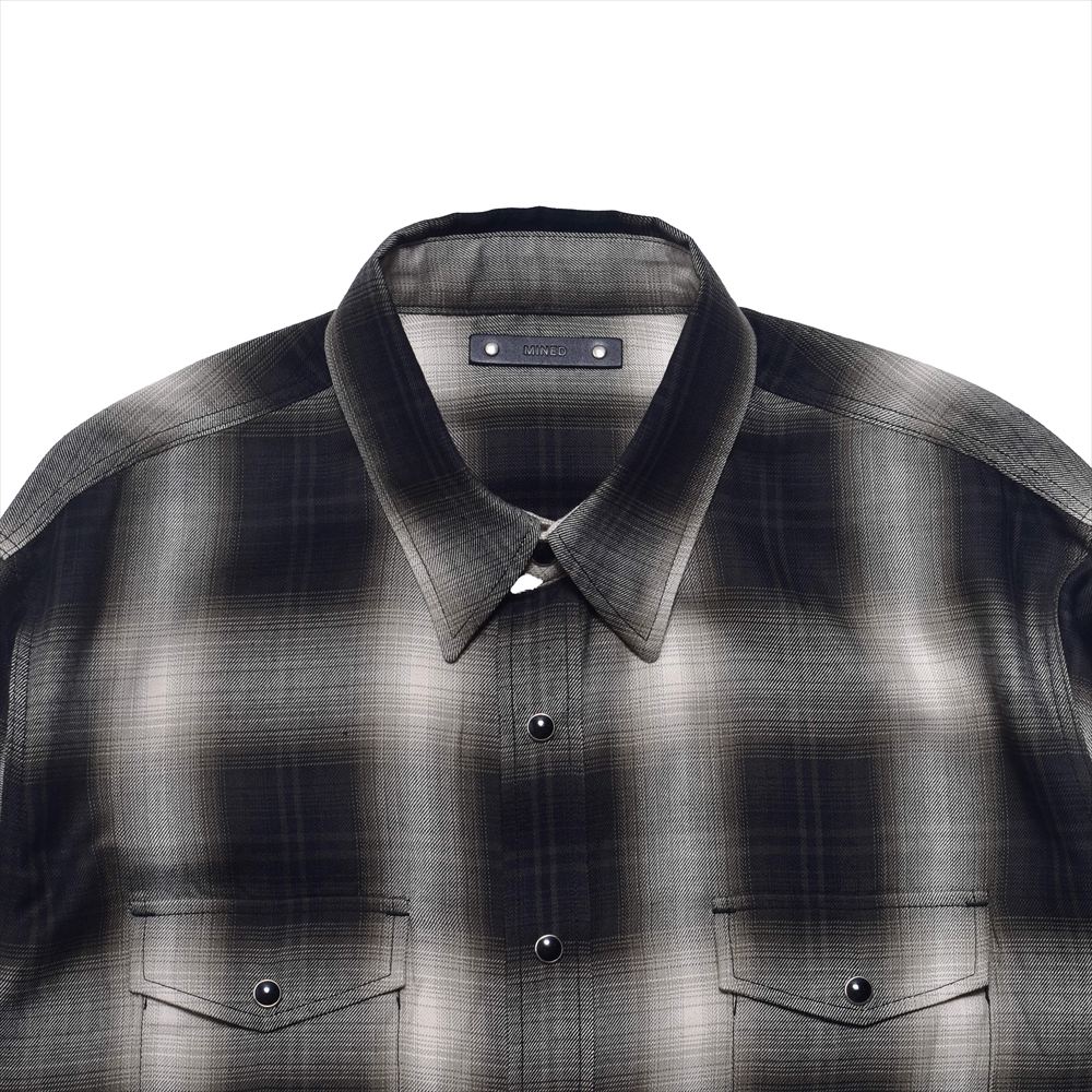 R.Plaid Western SH