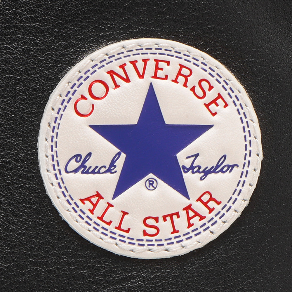 CHUCK TAYLOR LEATHER HI (BLACK)