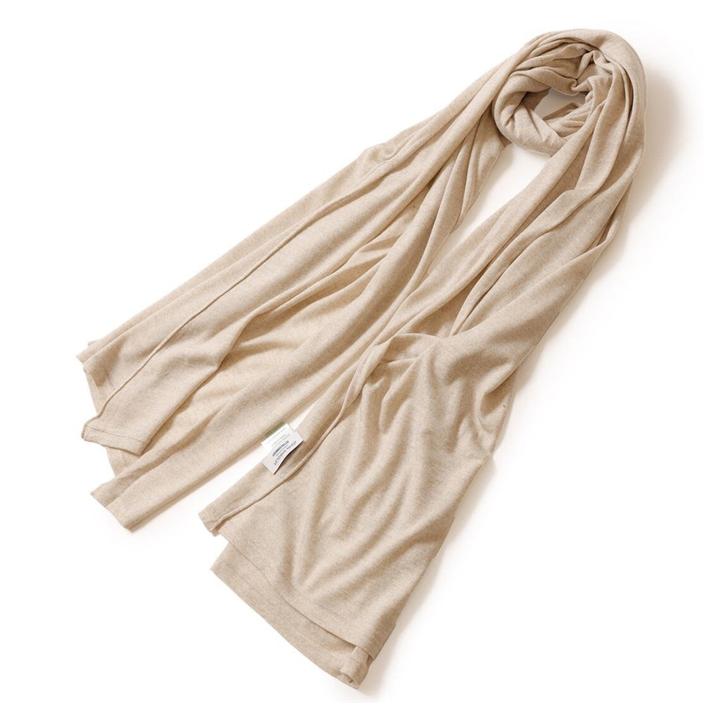 JOHN SMEDLEY MERINO EXTRAFINE WIDE STOLE