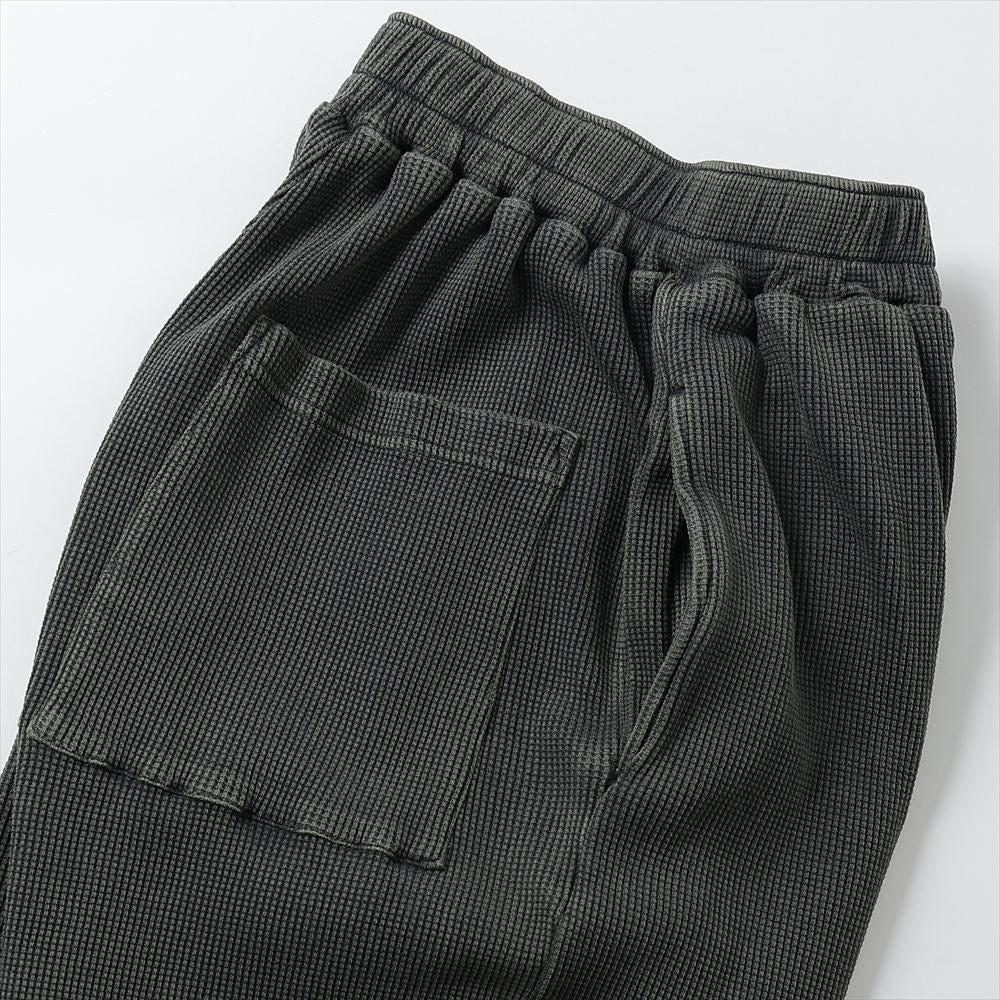 18G Garment Dye Waffle Pants