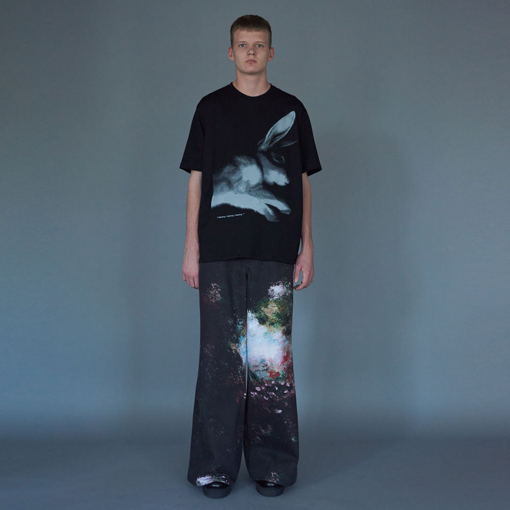 LAD MUSICIAN / PERMANENT ROCKER  BIG T-SHIRT (RABBIT)