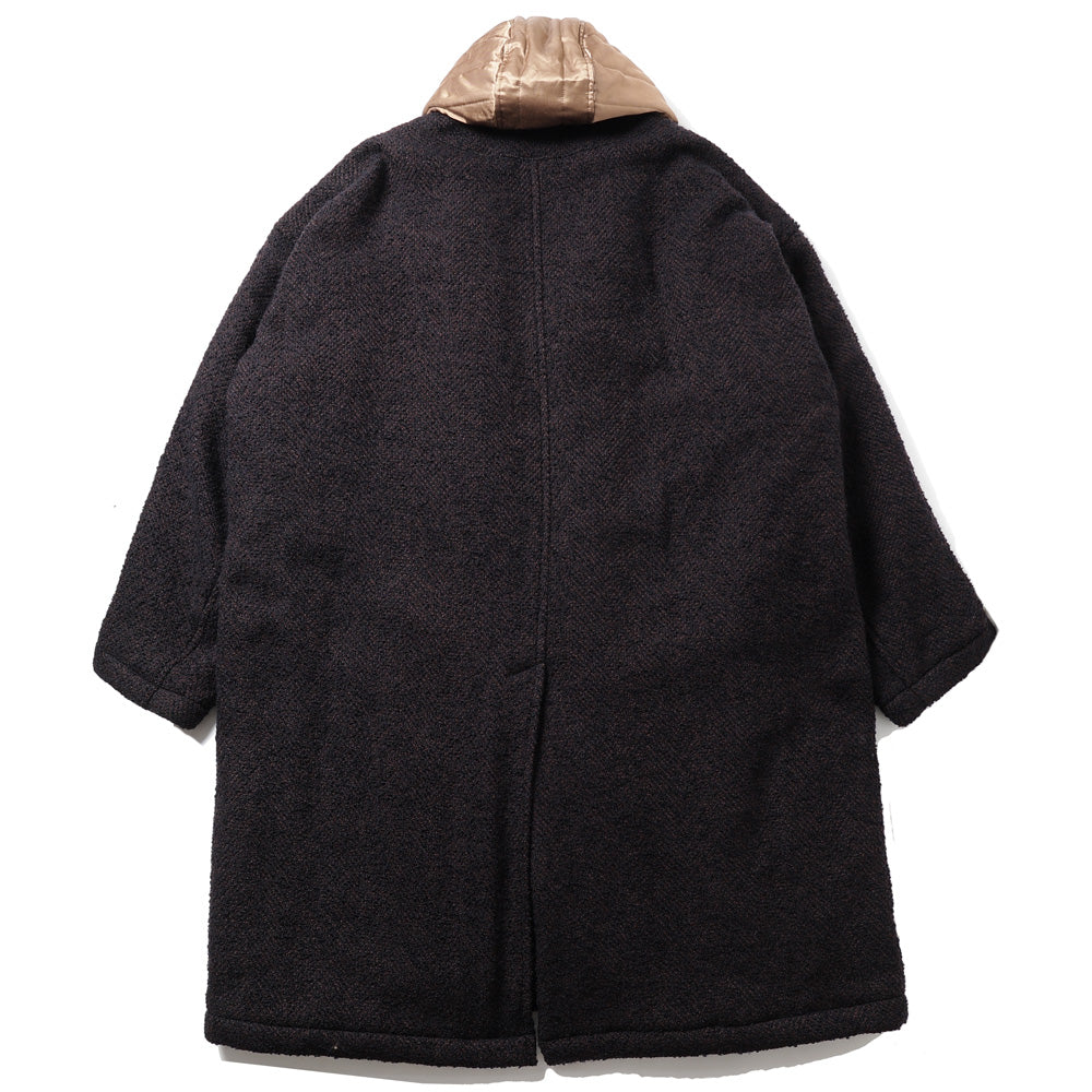 HOODED BALMACAAN COAT
